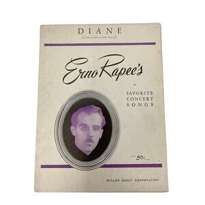 Diane Sheet‎ Music 1927 Seventh Heaven Erno Rapee Lew Pollack